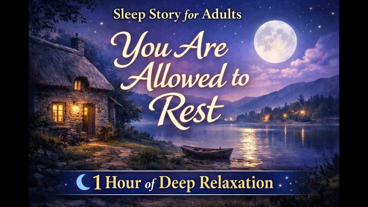 Sleep Story for Adults 🌙 1 Hour of Deep Relaxation to Fall Asleep Fast