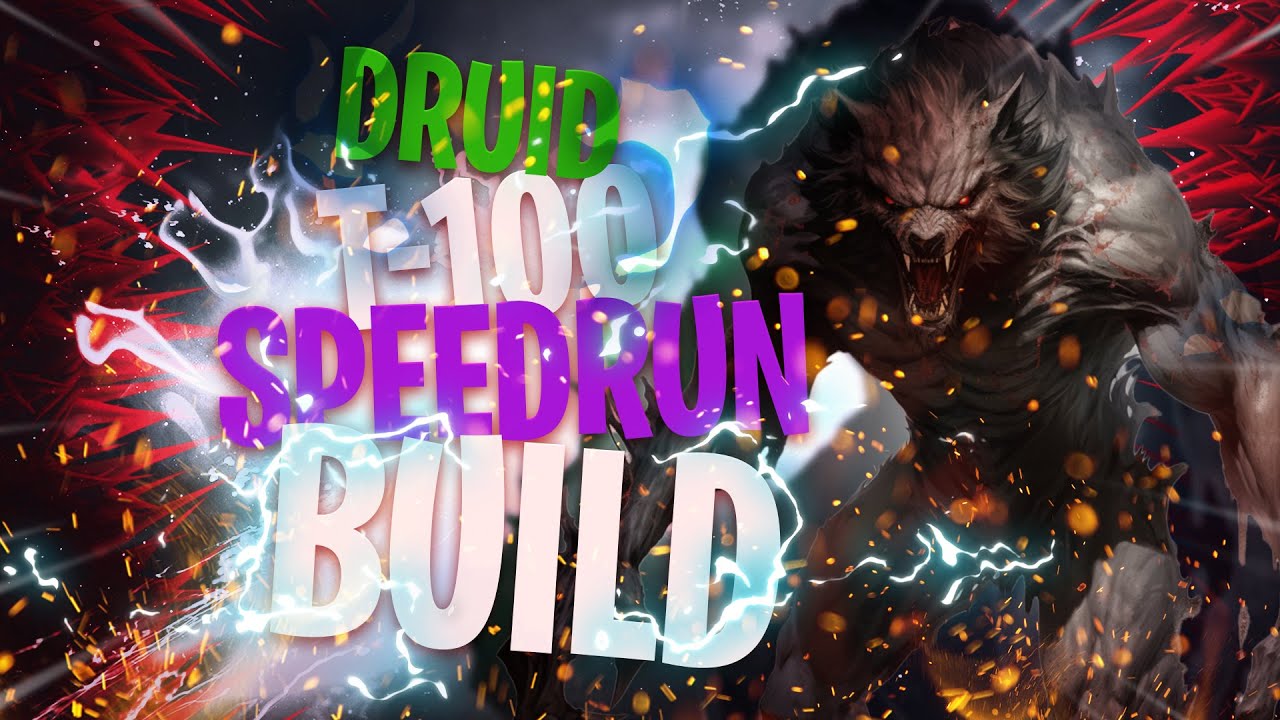 Diablo IV - BEST T100 NMD SPEEDRUN DRUID BUILD - (UPDATED FOR SEASON 2!) MAX DAMAGE FOR PVP / PVE