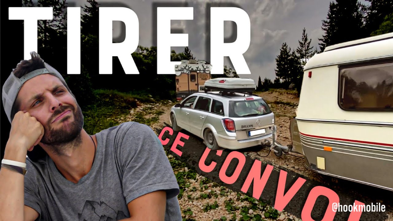 1 CARAVANE + 1 VOITURE SUR UNE PISTE 😳 #4x4 #truckcamper #overlander