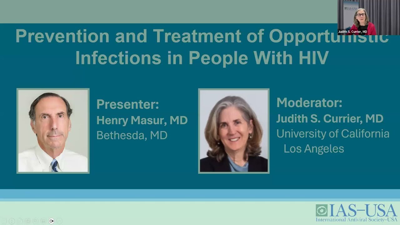 Prevention and Treatment of Opportunistic Infections in People With HIV