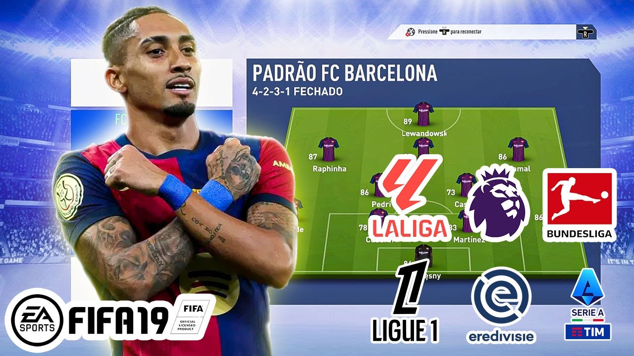 ⚽🔥 FIFA 19 SQUAD UPDATE ATUALIZADO 2025 DE GRAÇA!!! 😱✅