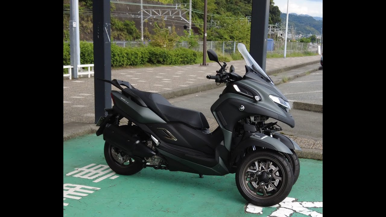 トリシティ300でヤマハライダーズカフェ朝霧に初参加✌