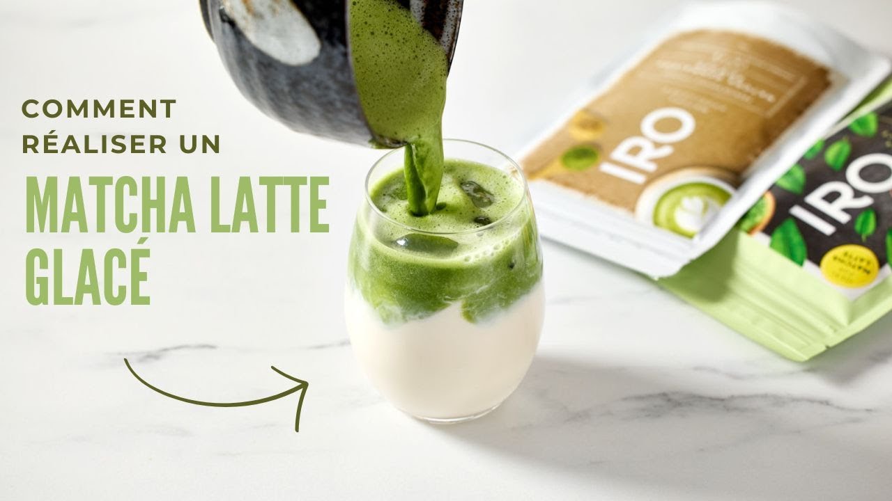 Comment pr&eacute;parer un Matcha Latte glac&eacute; (Iced Matcha Latte) ?