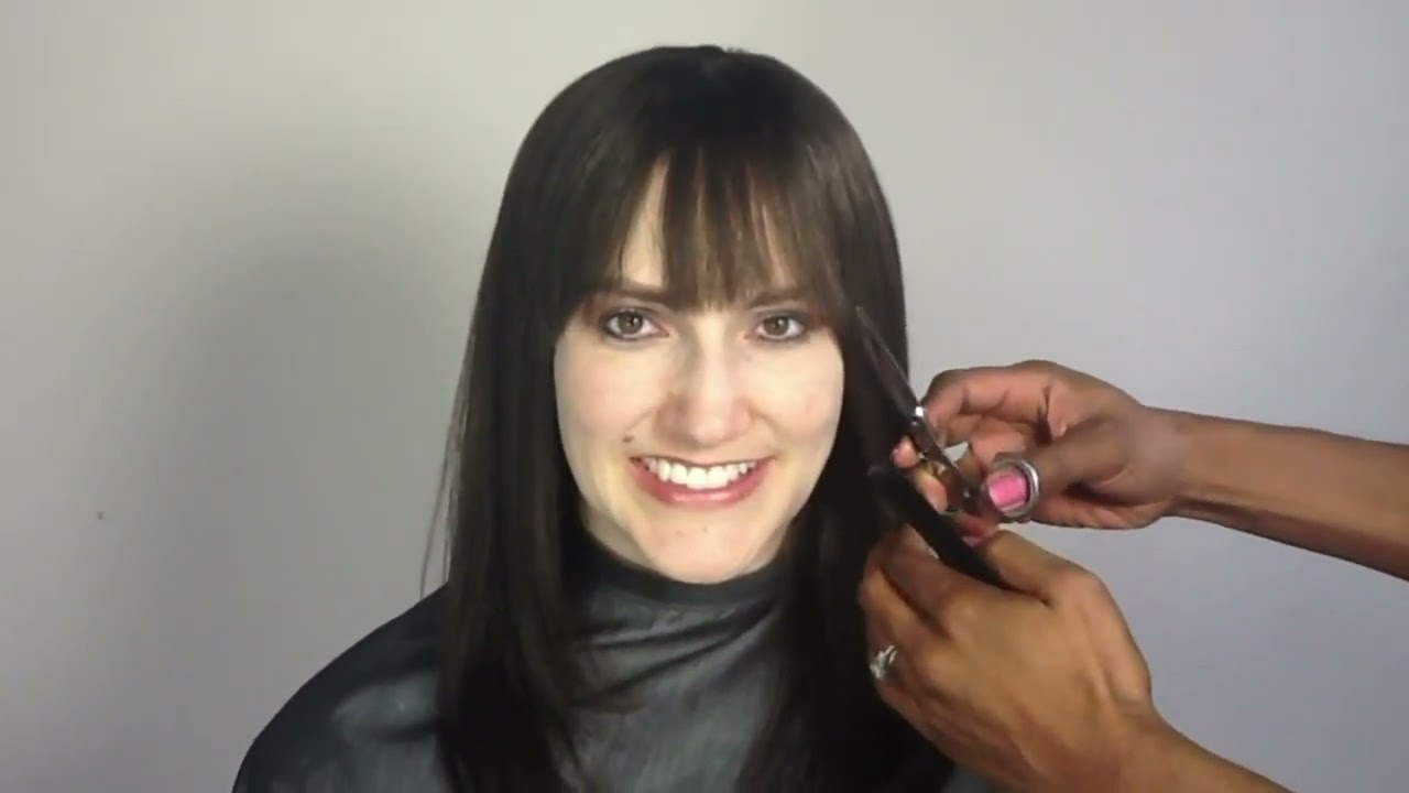 How To Cut Bangs Or A Fringe On Hair Toppers, Hair Pieces or Wigs | TopHair Topper