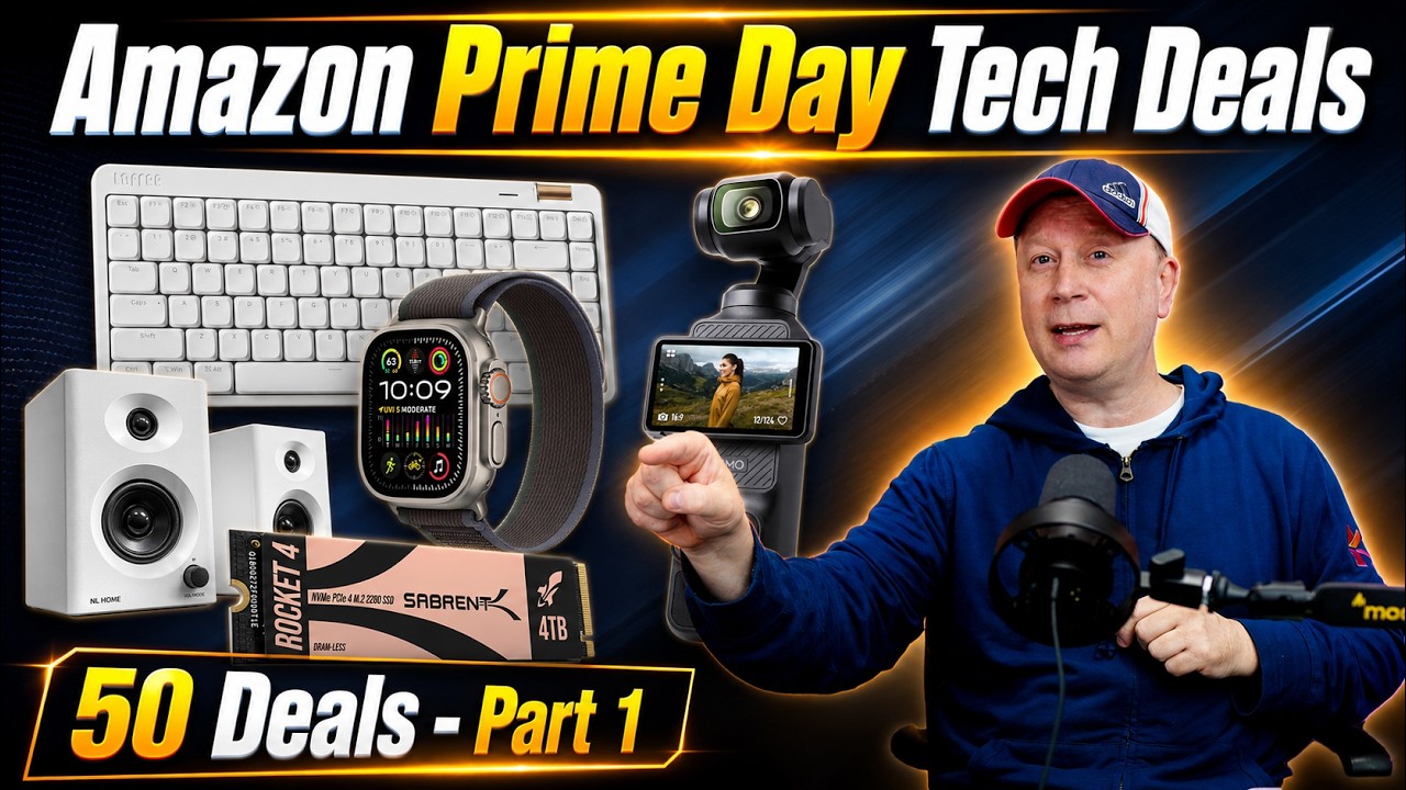Распродажа электроники и техники на Amazon Prime Day 2026: SSD, мониторы, телевизоры, компьютеры ...