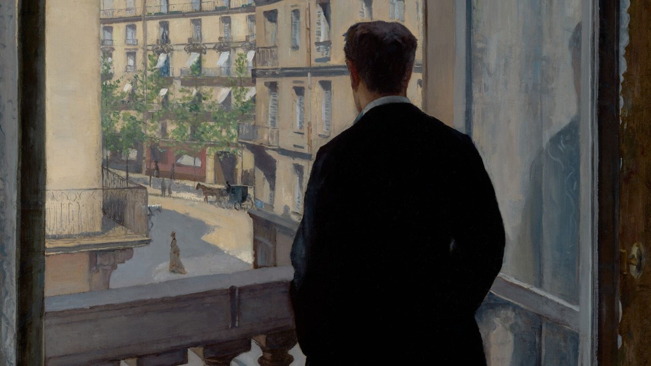 AMBIENCE || Gustave Caillebotte - Young Man at His Window