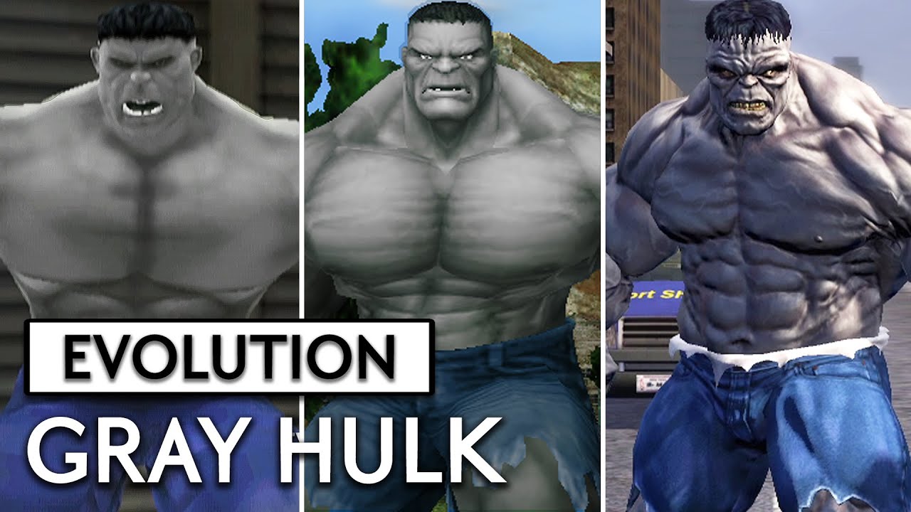 Evolution of Gray Hulk in Hulk Games!