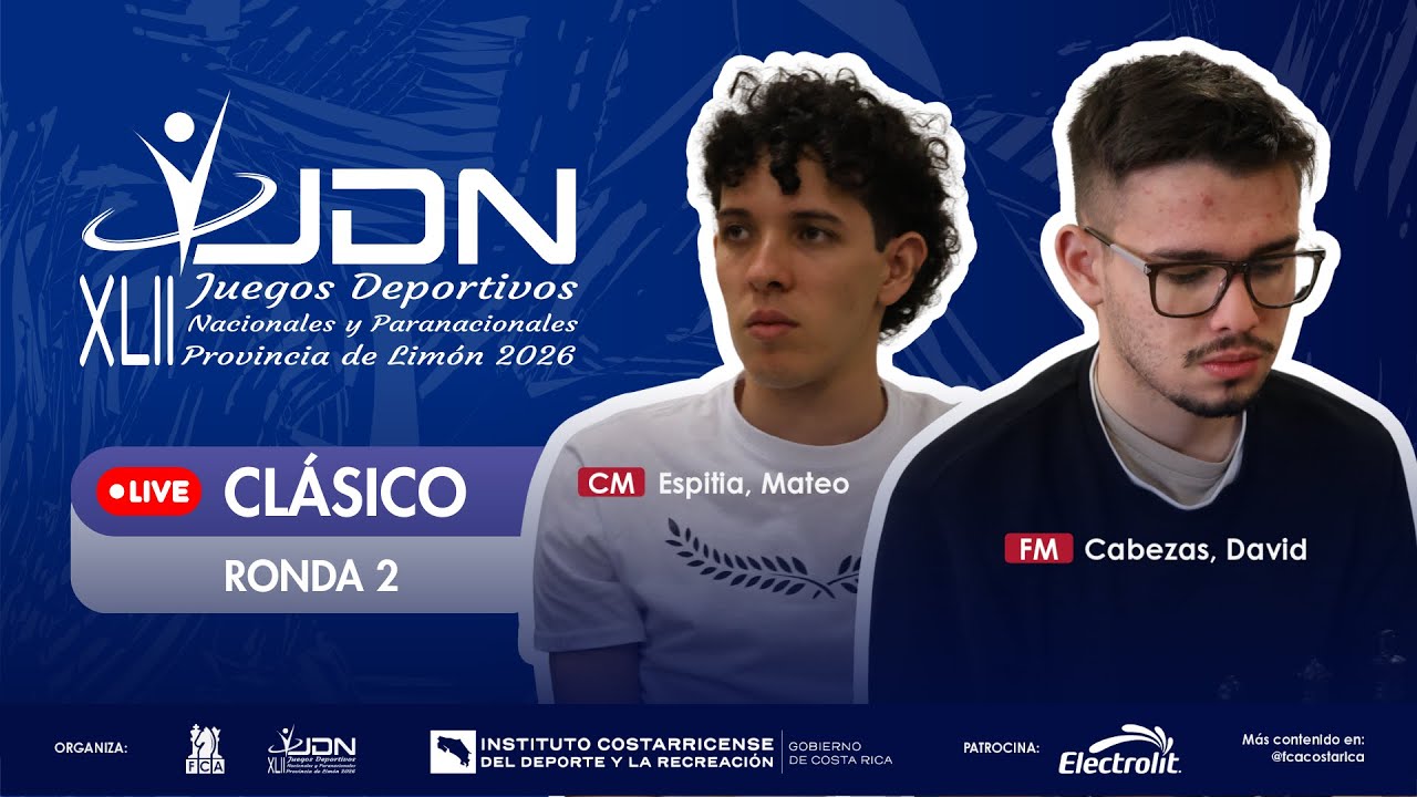 JDN Ajedrez 2026 - Clásico Ronda 2