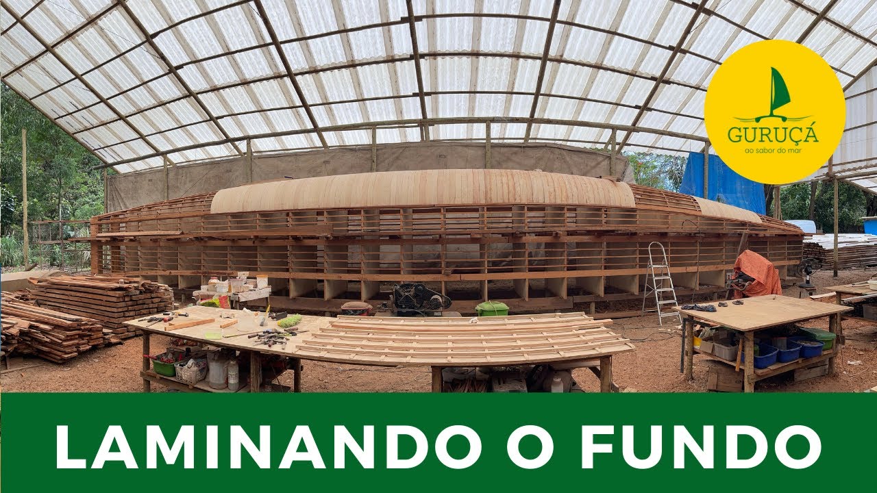 140| FECHANDO O FUNDO DOS CASCOS- Construcão de veleiro catamarã