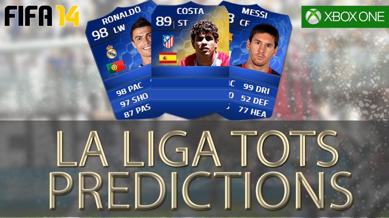 LA LIGA TEAM OF THE SEASON (TOTS) PREDICTIONS + WIN 300K - FIFA 14