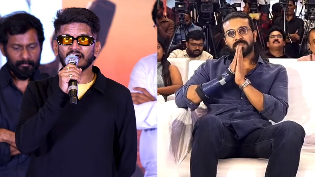 Anantha Sriram At #PEDDI Thank You Press Meet | Ram Charan | Janhvi Kapoor | Divyendu Sharma | Shiva