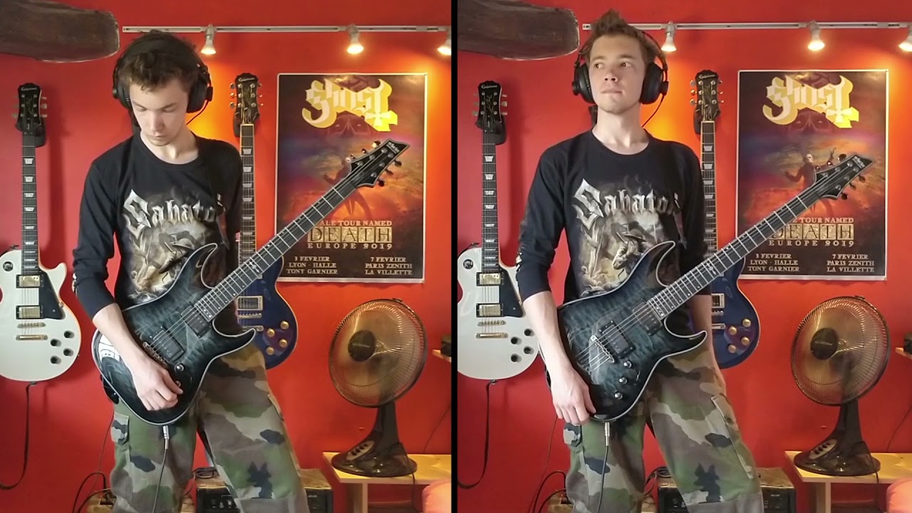 Sabaton - 82nd All The Way Guitar Cover REMASTERED RE-UPLOAD (History Version)