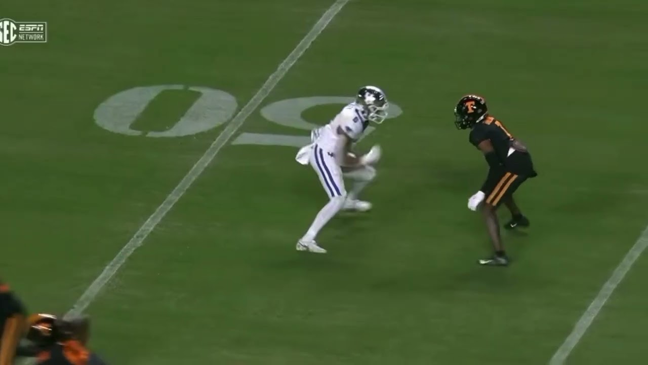 Dane Key contested catch 1 vs Tennessee 2024