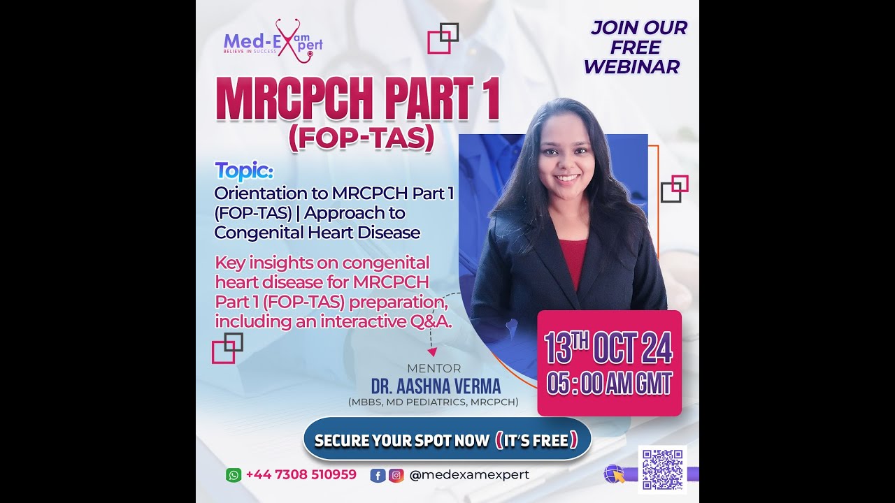 Orientation to MRCPCH part 1 [FOP-TAS] | Approach to congenital heart disease | Dr Aashna Verma