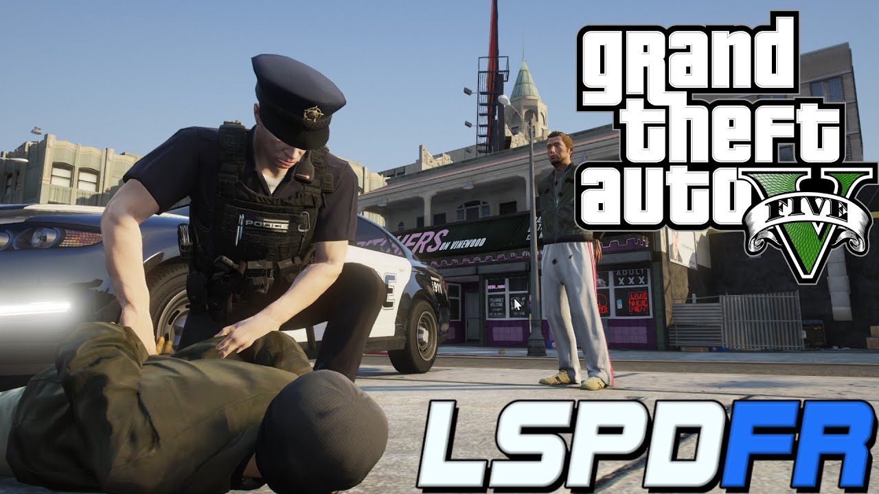 คนปล้นไม่เบื่อคนจับหน่ายแล้ว Grand Theft Auto V : Mod LSPDFR