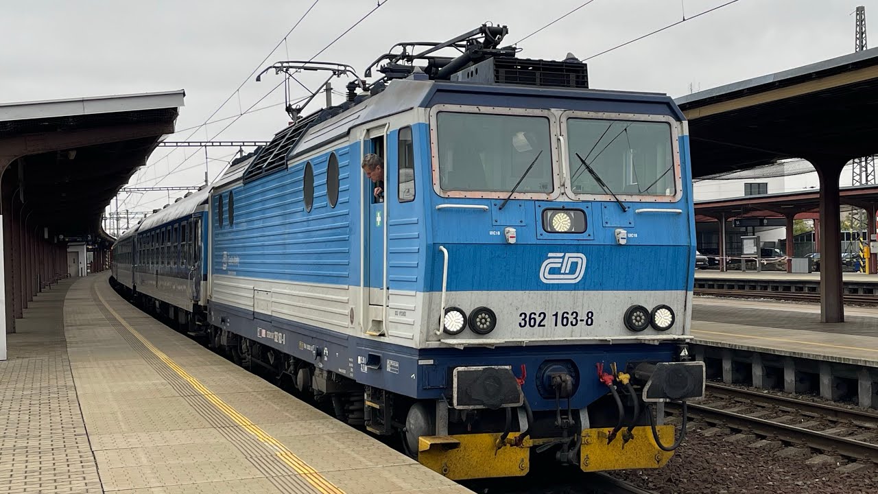 🇨🇿Vlaky/Trains at Kolin 24.10.23