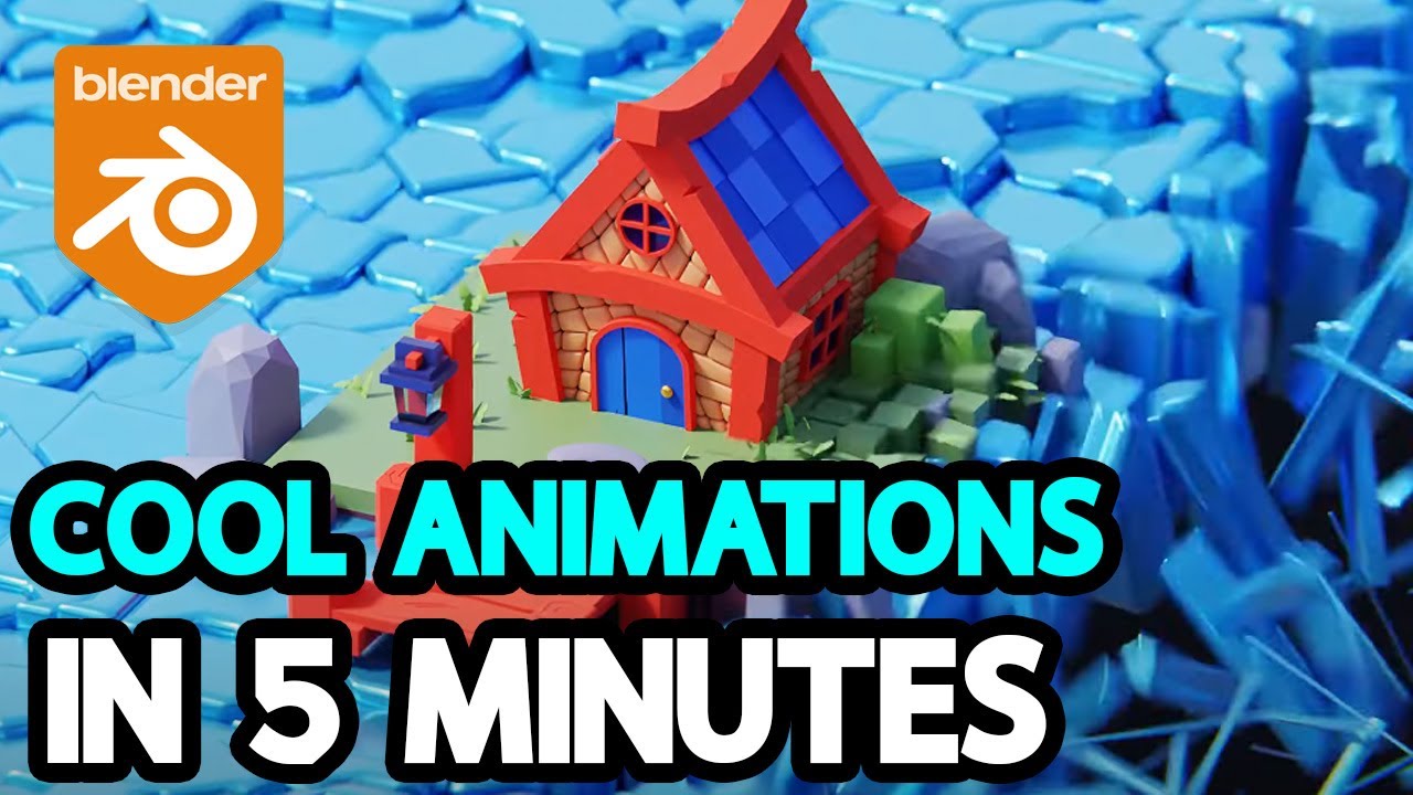 Blender for Procedural Animation & Motion graphics | Animax