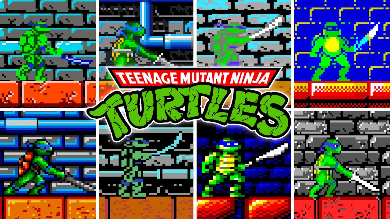 Teenage Mutant Ninja Turtles | Versions Comparison | NES, Amiga, Atari ST, C64, CPC and much more