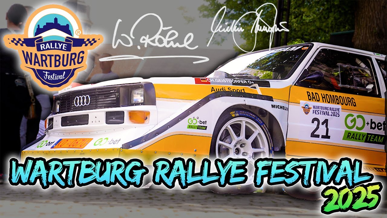 Action at Wartburg Rallye Festival 2025 - Mistakes, Backfire, Sound