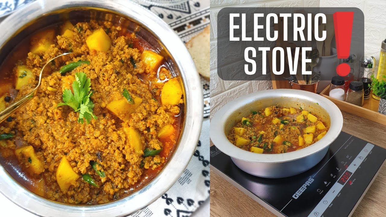 Aloo Keema Recipe and GEEPAS Electric Stove - What You Need To Know ! Minced Meat Masala
