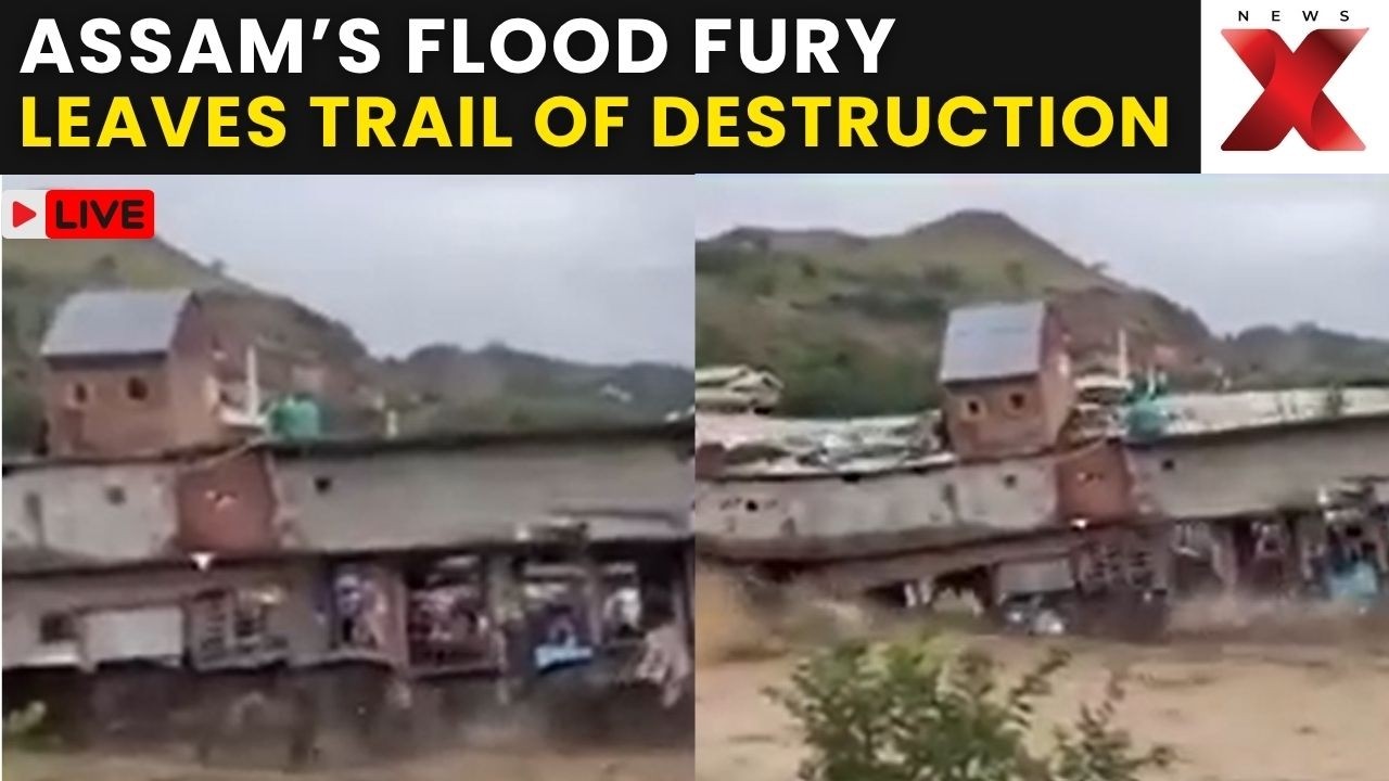 Assam Floods LIVE: Camera Captures Shocking Destruction as Relief & Rescue Efforts Intensify | NewsX