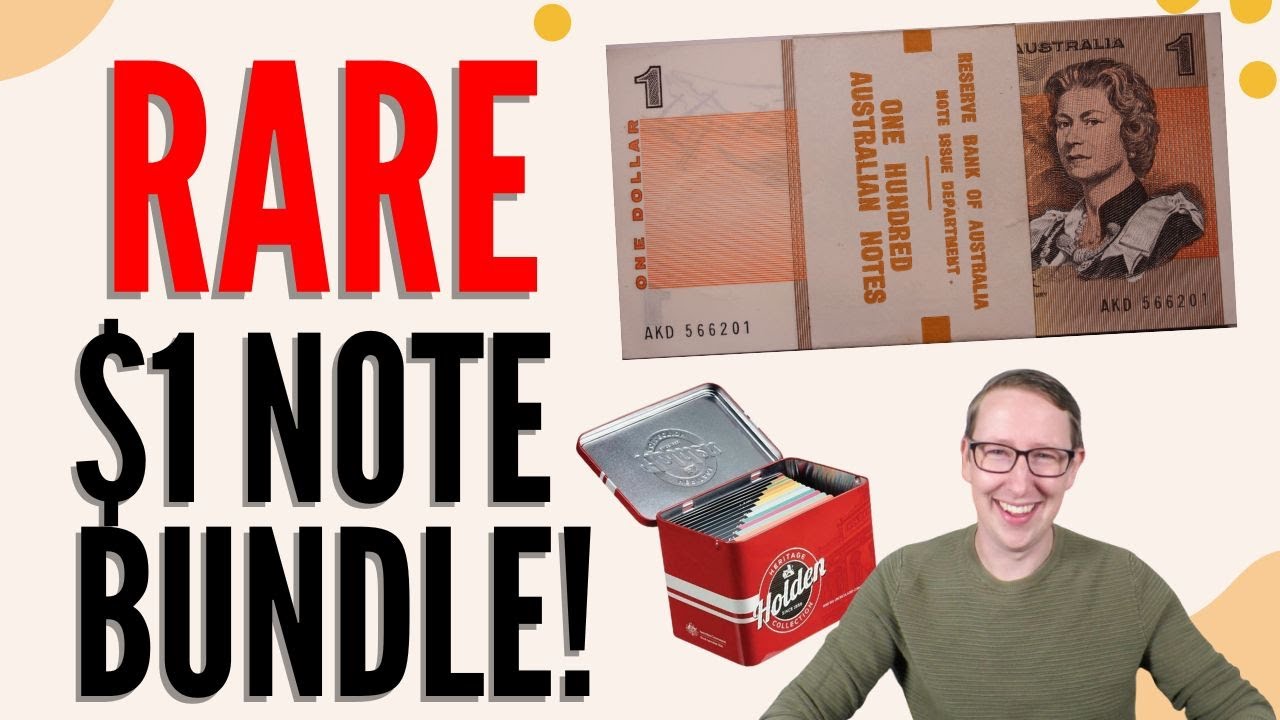 Rare $1 Banknote Bundle, Holden Heritage Tin and Canadian Fundraising Silver Coins!