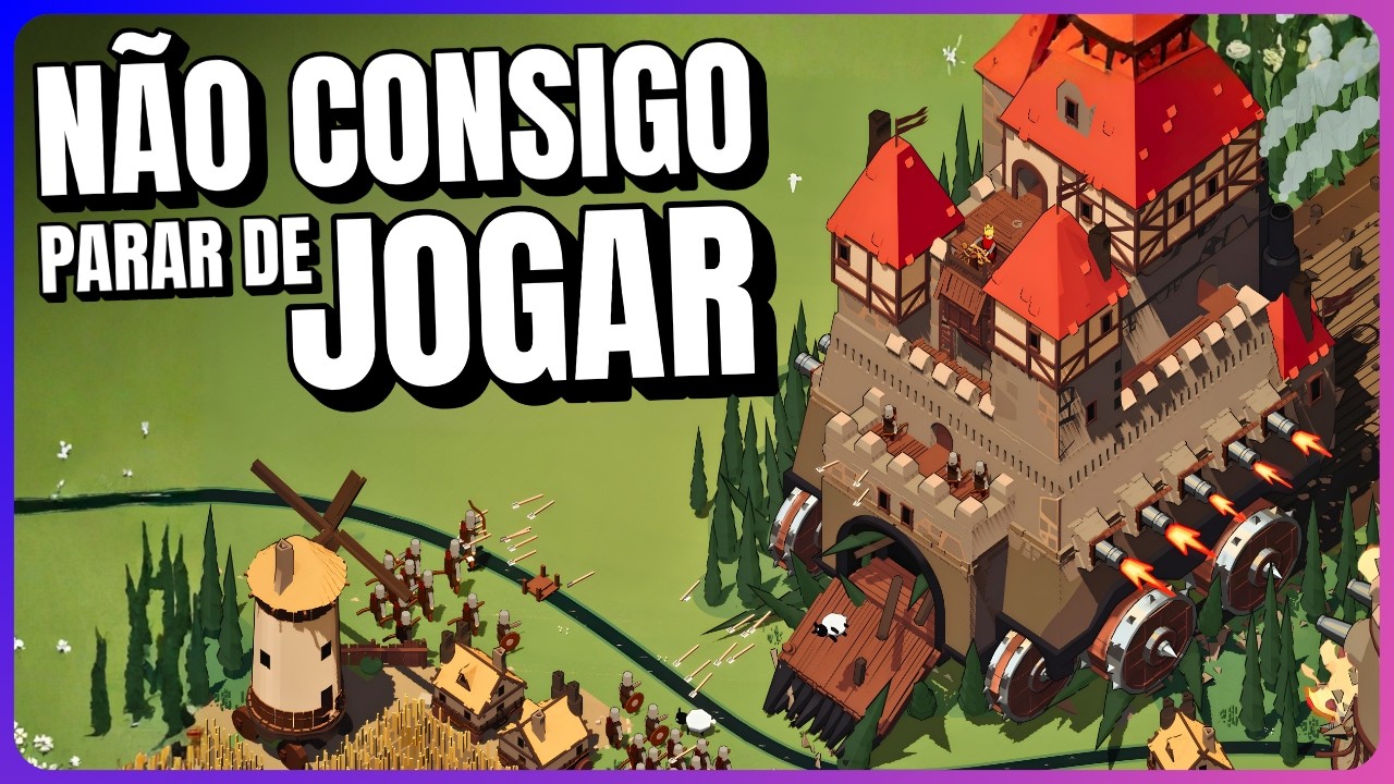 VICIEI Nesse NOVO ROGUELIKE de Castelos com Rodas! • Wanderburg