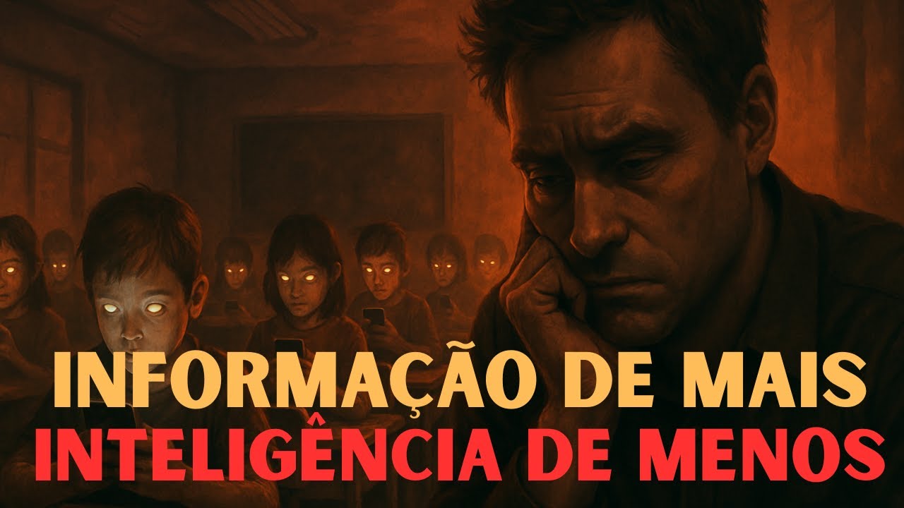 Por que Estamos FICANDO MAIS BURROS na Era da Informação?