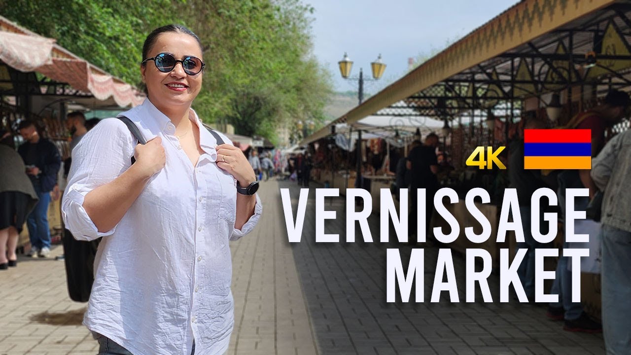 Yerevan VERNISSAGE Market Tour - Armenia’s Best Souvenir Market!