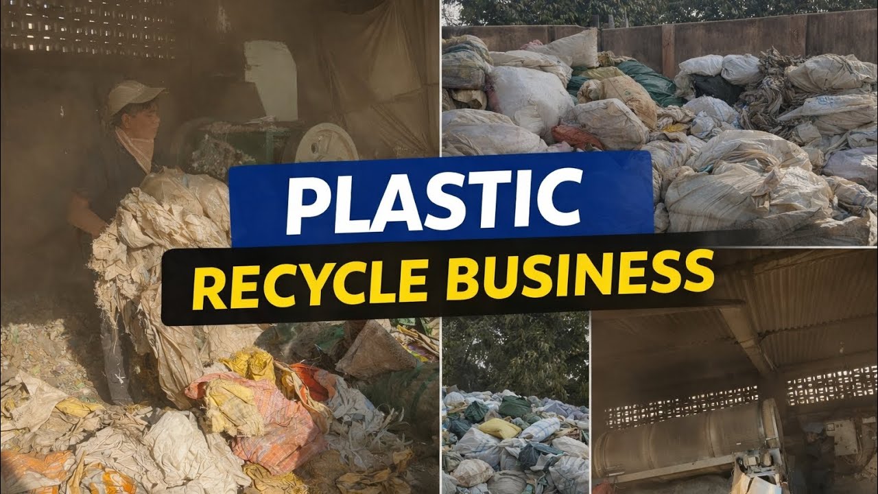 Waste To Wealth – Plastic Recycling Factory Business