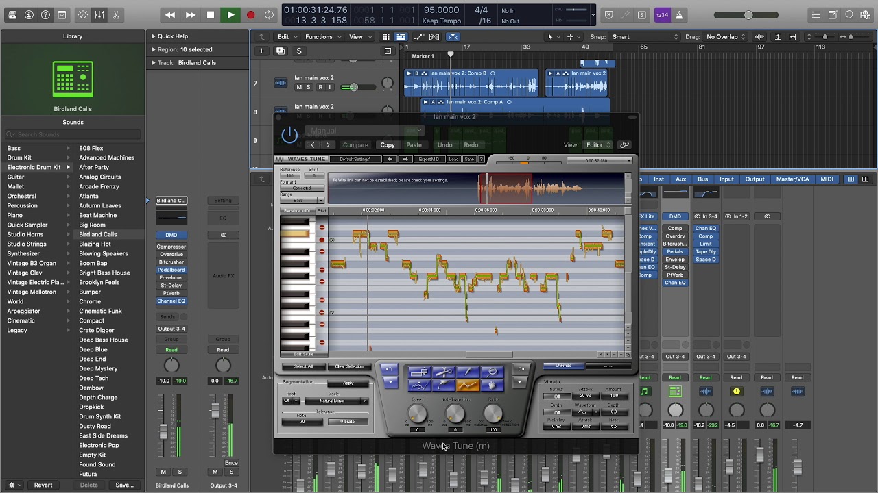 Как использовать WAVES TUNE — любая DAW!