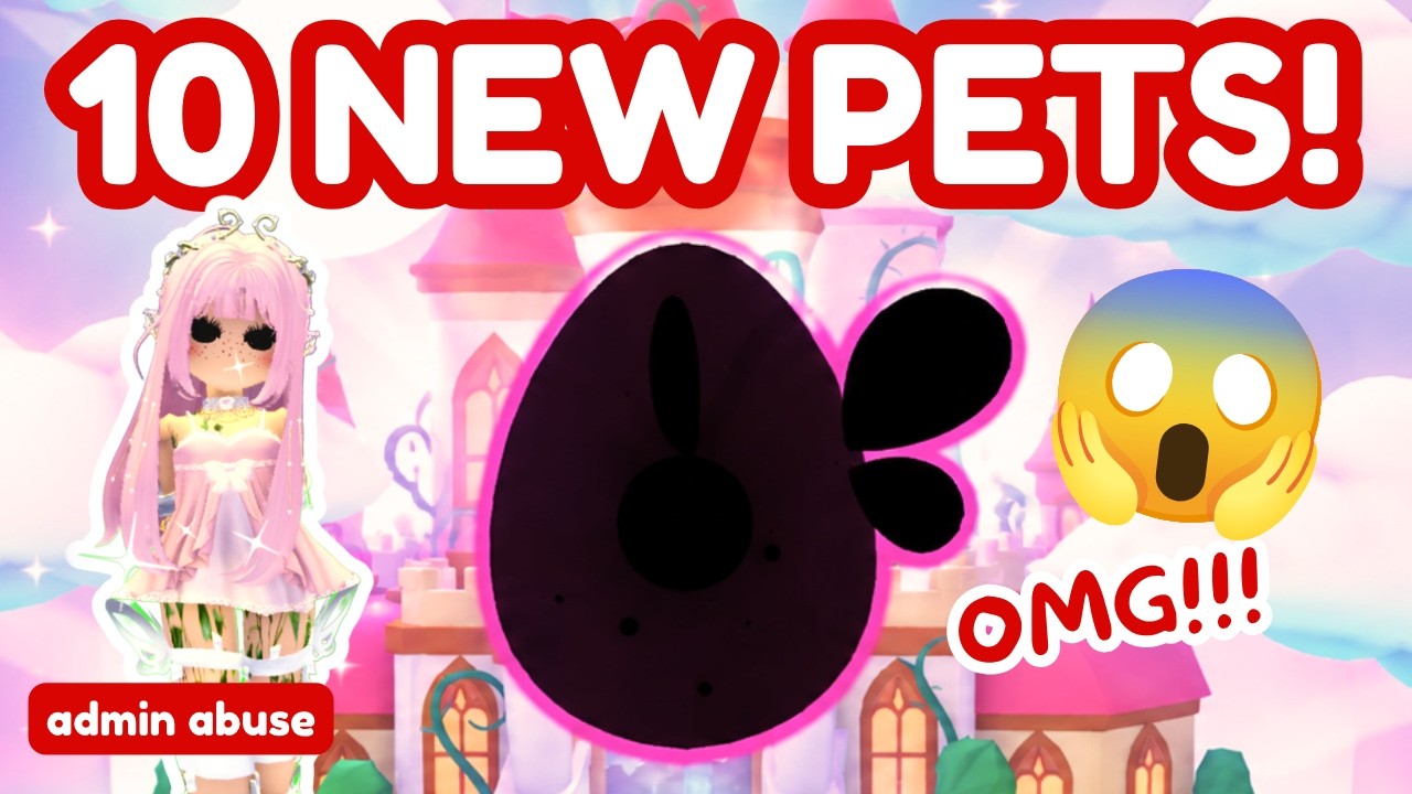 NEW FAIRYTALE EGG IS HERE! 🏰🥚✨ HATCHING ALL 10 NEW PETS! 🔴 ADOPT ME LIVE #adoptme #roblox
