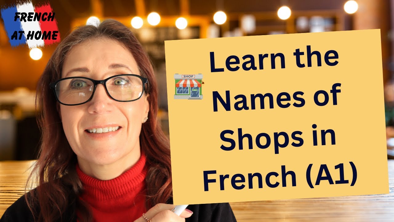French Shopping Vocabulary: Shops, Verbs & Phrases (A1–A2)