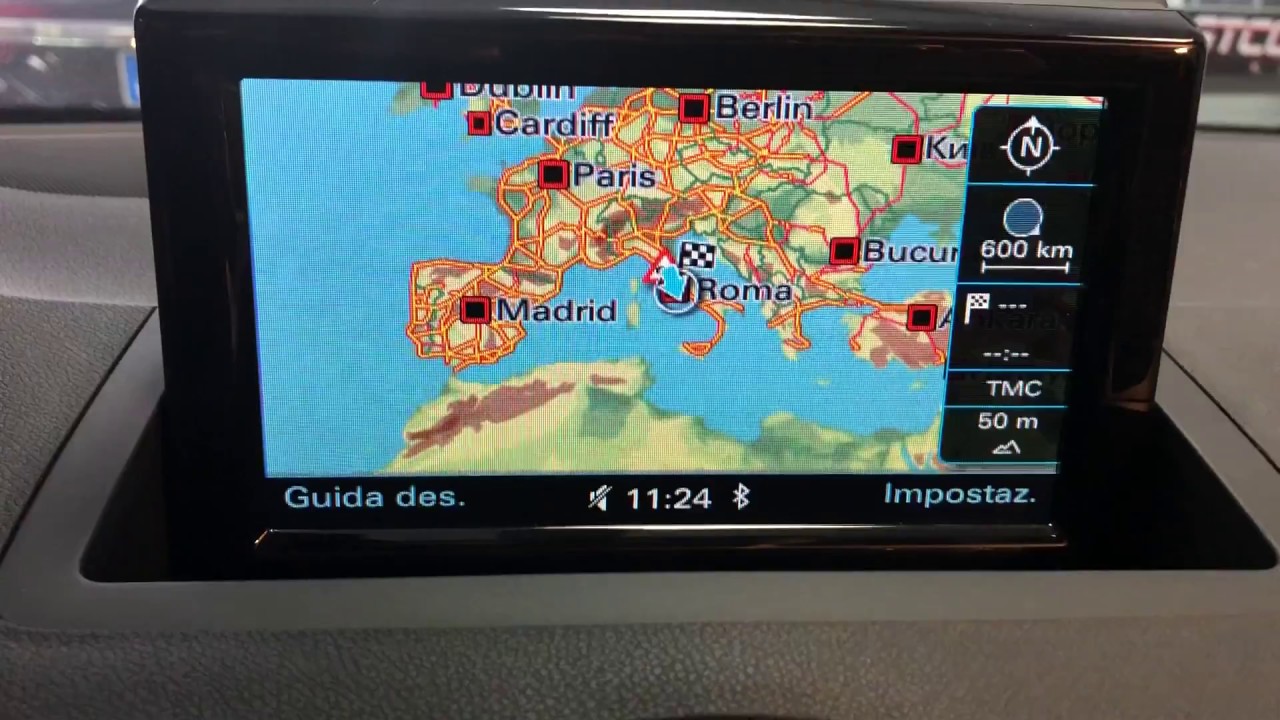 Recensione Navigatore Audi MMI Su Audi A1 MY2016 WWW.GTCCARS.IT