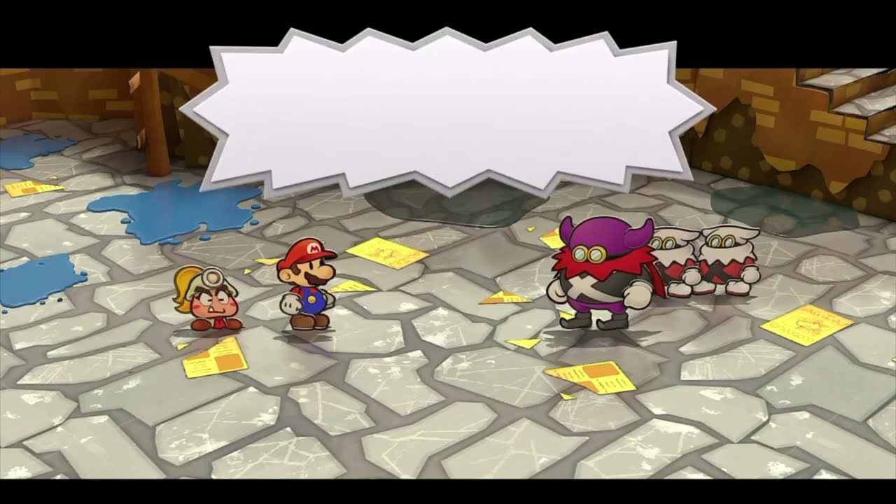 Paper Mario: The Thousand-Year Door Boss 1 - Lord Crump