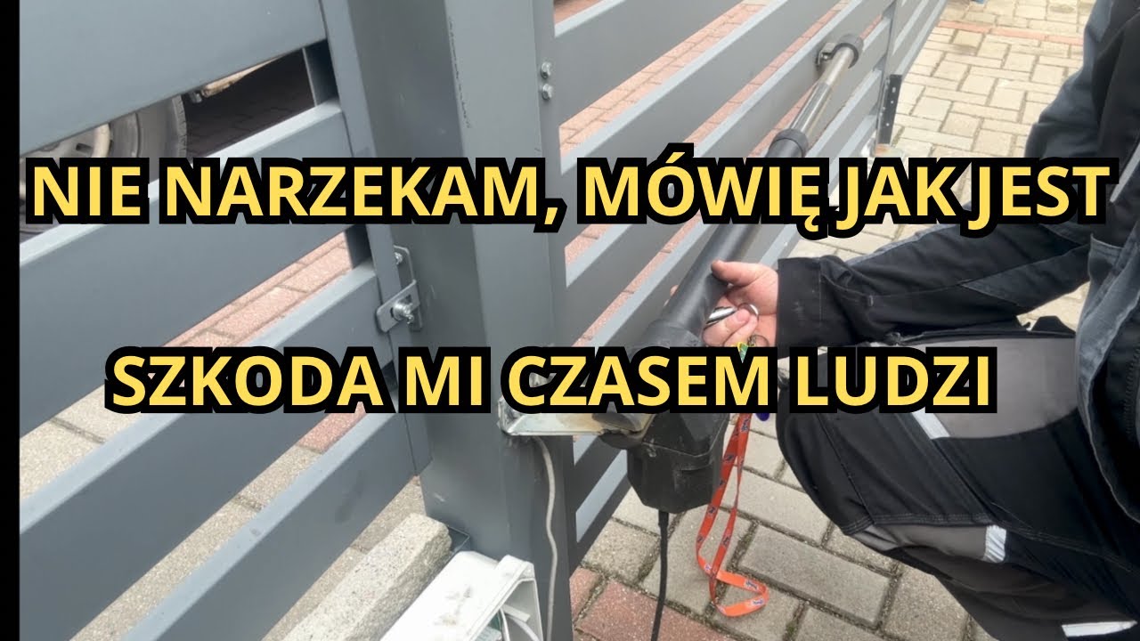 Dzień z awariami wymiana siłownika.  To już trochę przesada.
