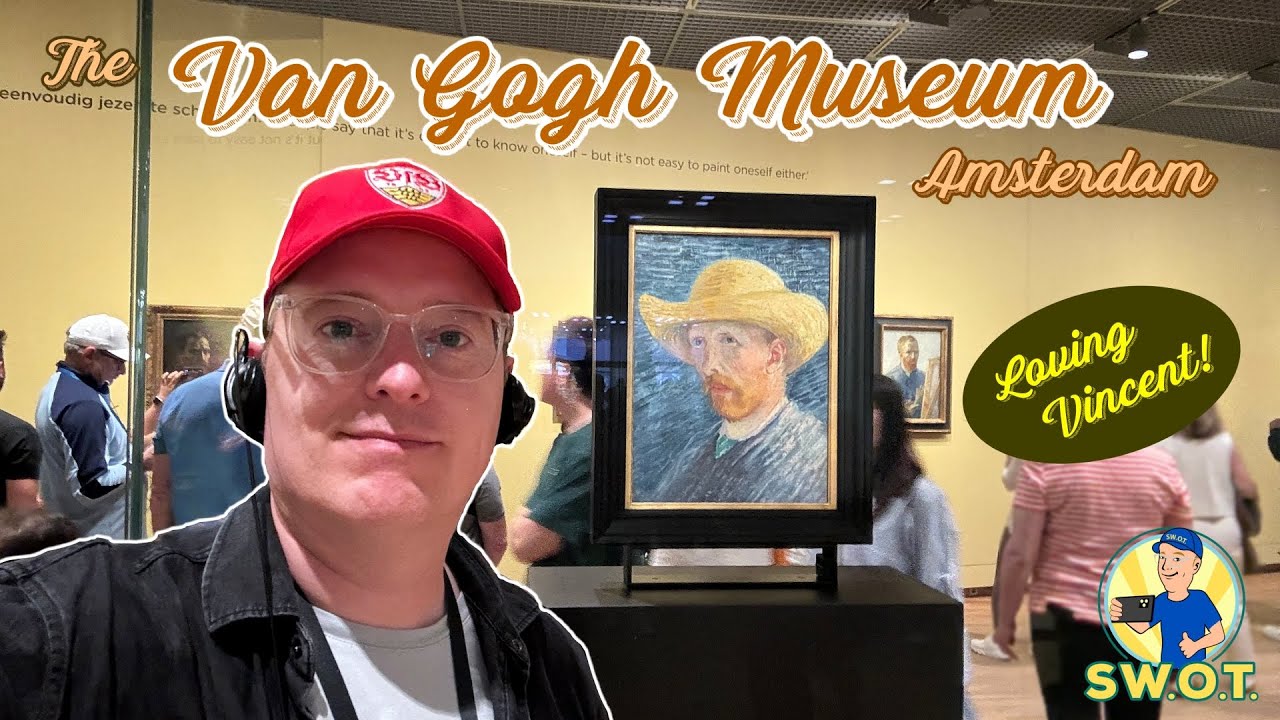 VAN GOGH MUSEUM Amsterdam, Netherlands - #vangogh #museum #art #gallery #amsterdam #vlog #youtube