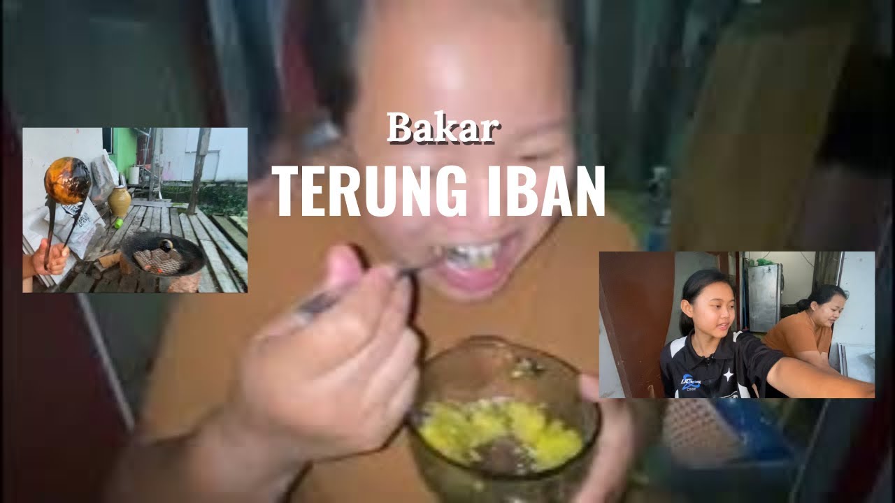 BAKAR TERUNG MASAM IBAN CAMPUR CILI!