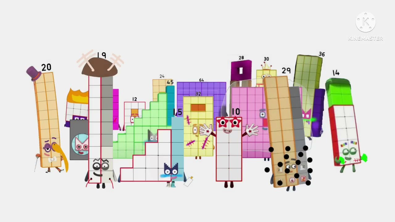Dumb ways to die: Numberblock fixture version (my idea)