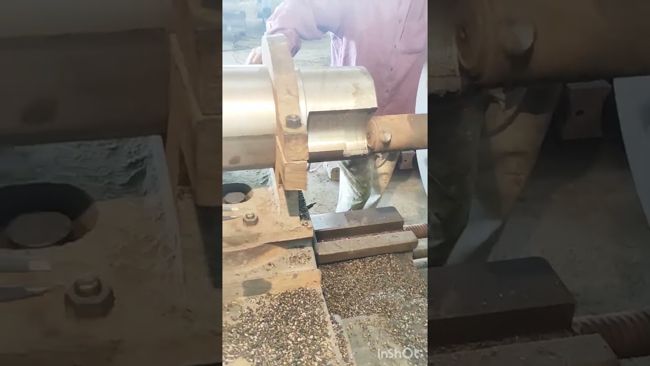 turning the roll for rolling mill
