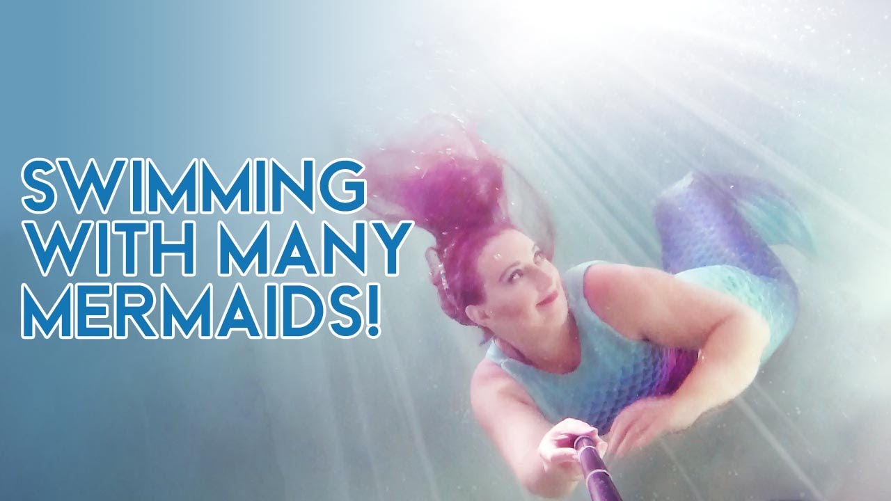 Mermaids Make Waves | Swimming with A Mermaid Pod