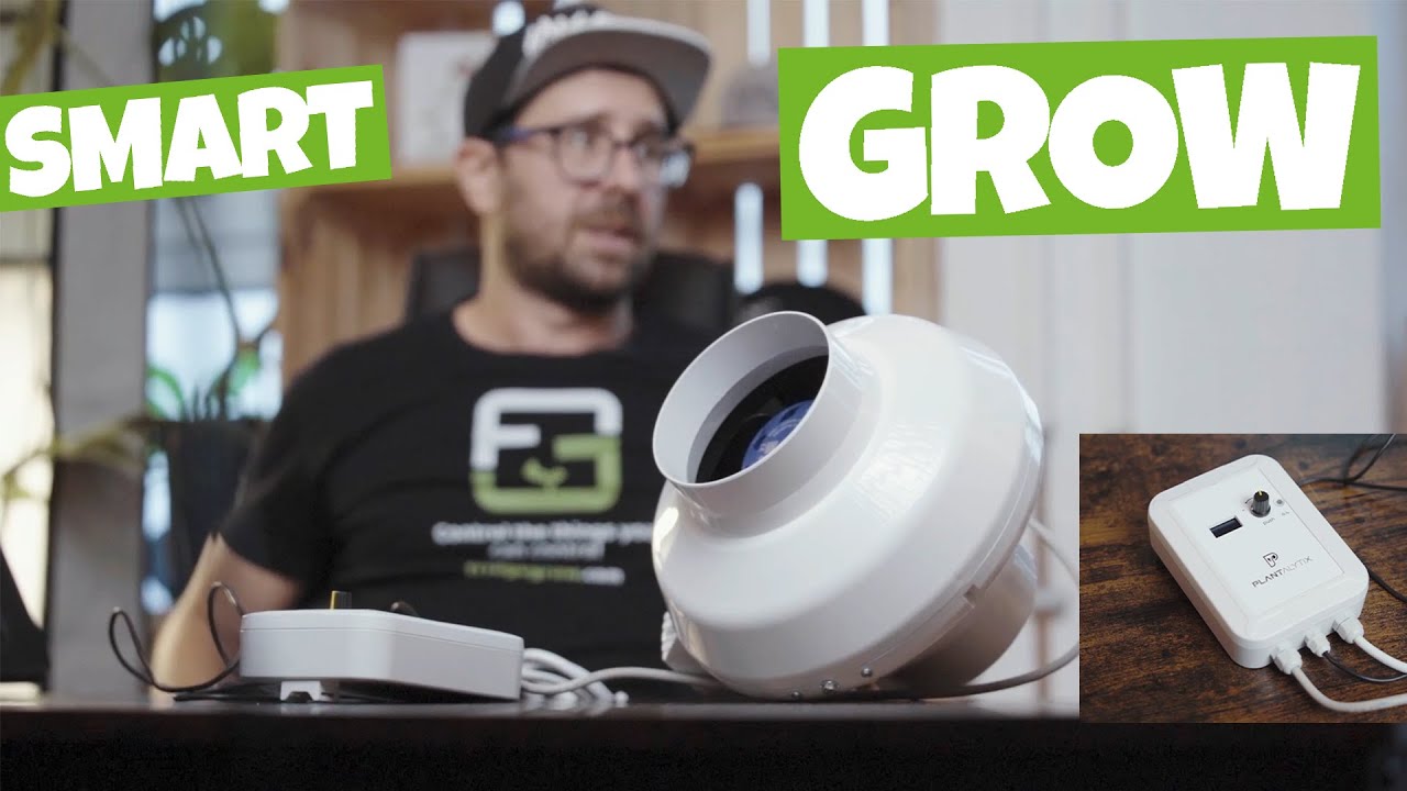 Abluft in der Growbox Smart steuern ! | Temperatur/Feuchtigkeitskontrolle mit Plantalytix Air