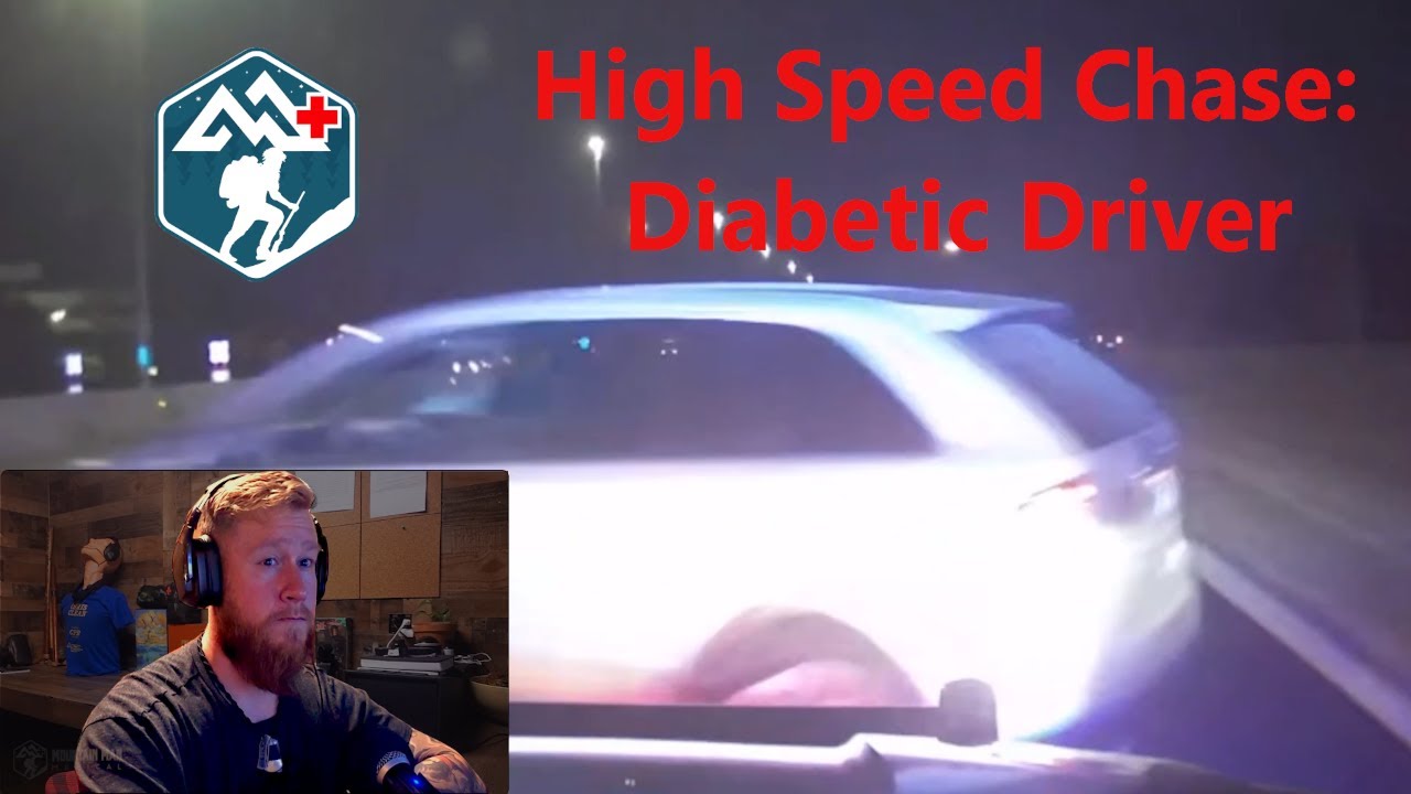 Dash Cam Footage: Diabetic Driver Swerves Across Road