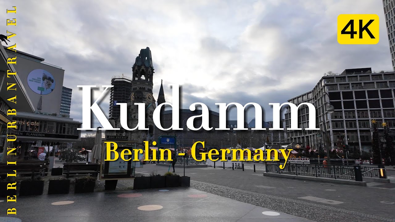 Berlin - Kudamm | Germany 4K 🇩🇪 Walking Tour