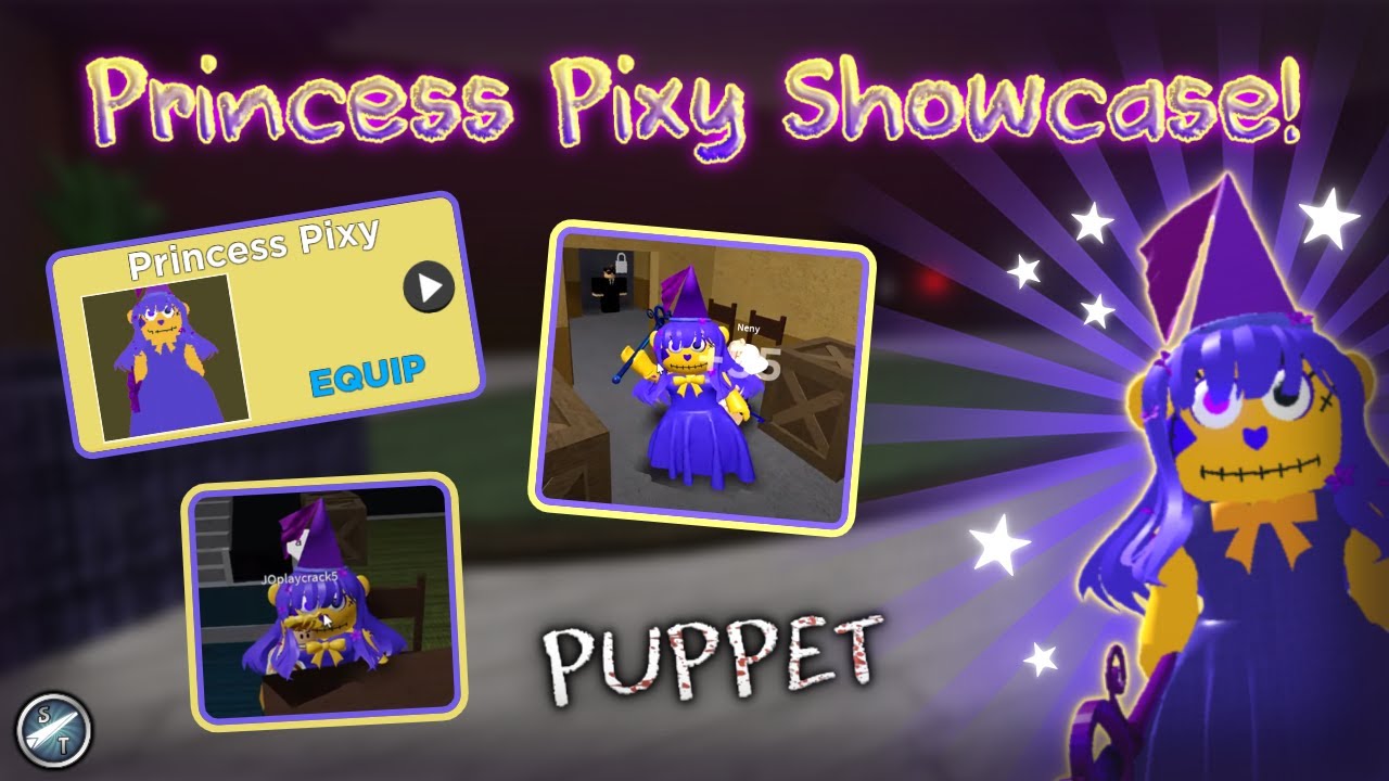 Roblox Puppet | 👑 PRINCESS PIXY SHOWCASE!! 👑 ~ [Survivor Pass 6]🏅