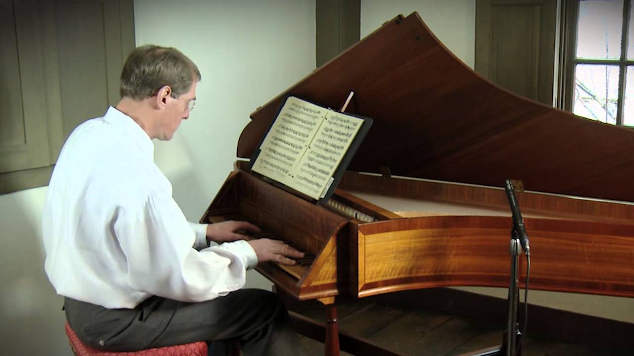 Richard Spicer plays Alexander Reinagle's  Variations on 