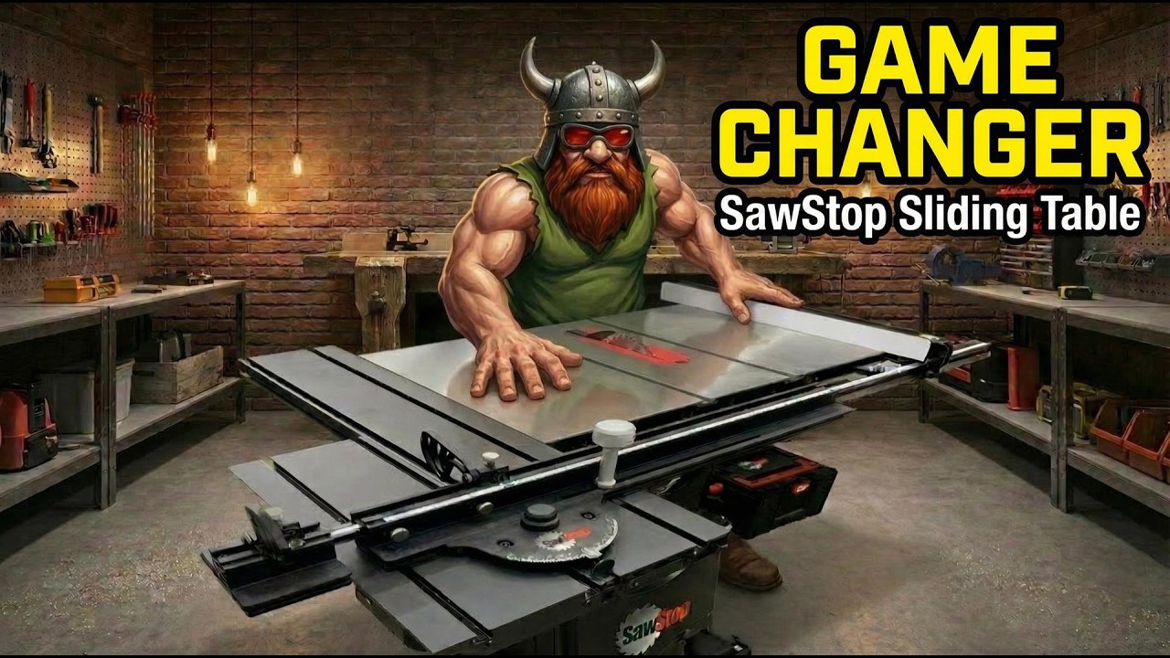 Install a SAWSTOP Sliding Crosscut Table Like a Pro!