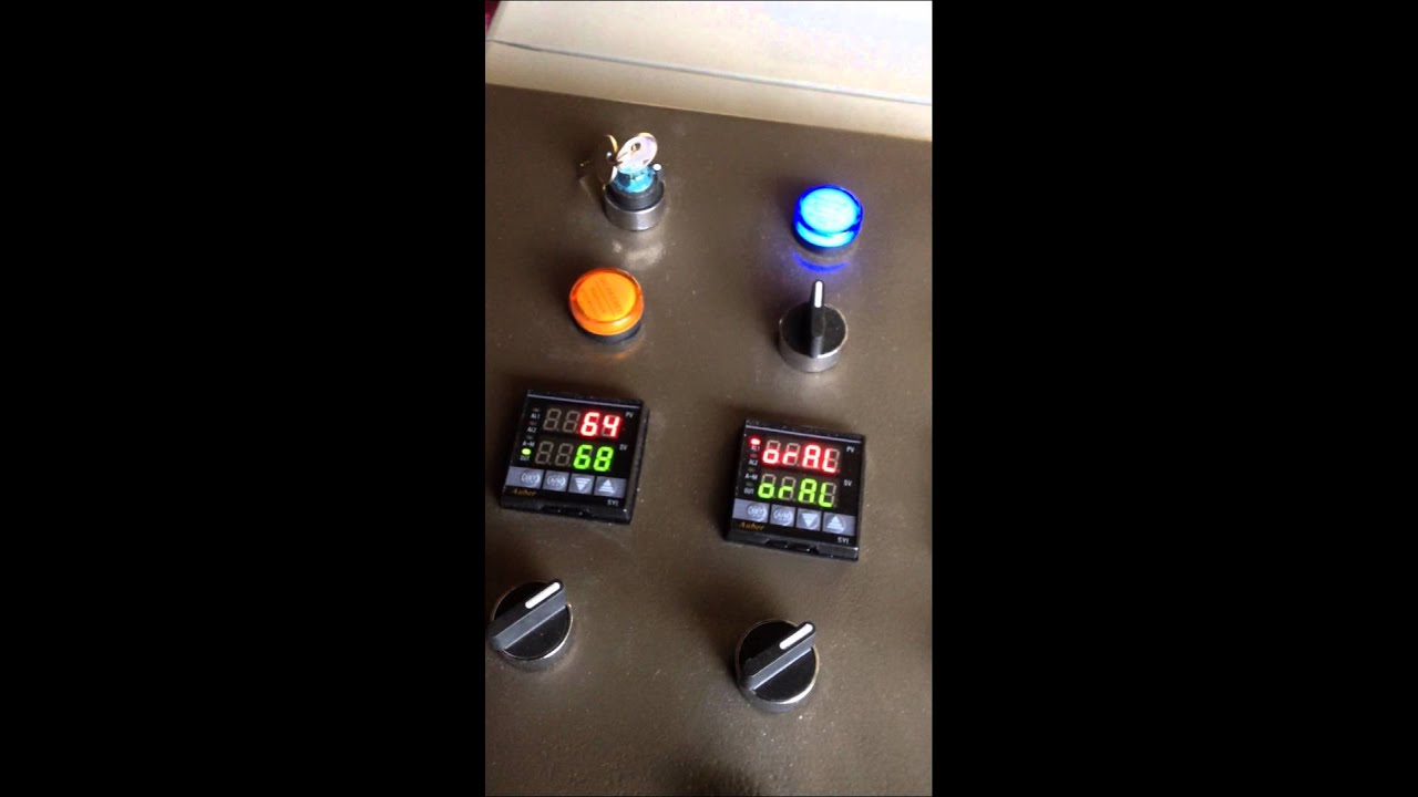 EHERMS Homebrew Electric Brewing Control Panel Demo
