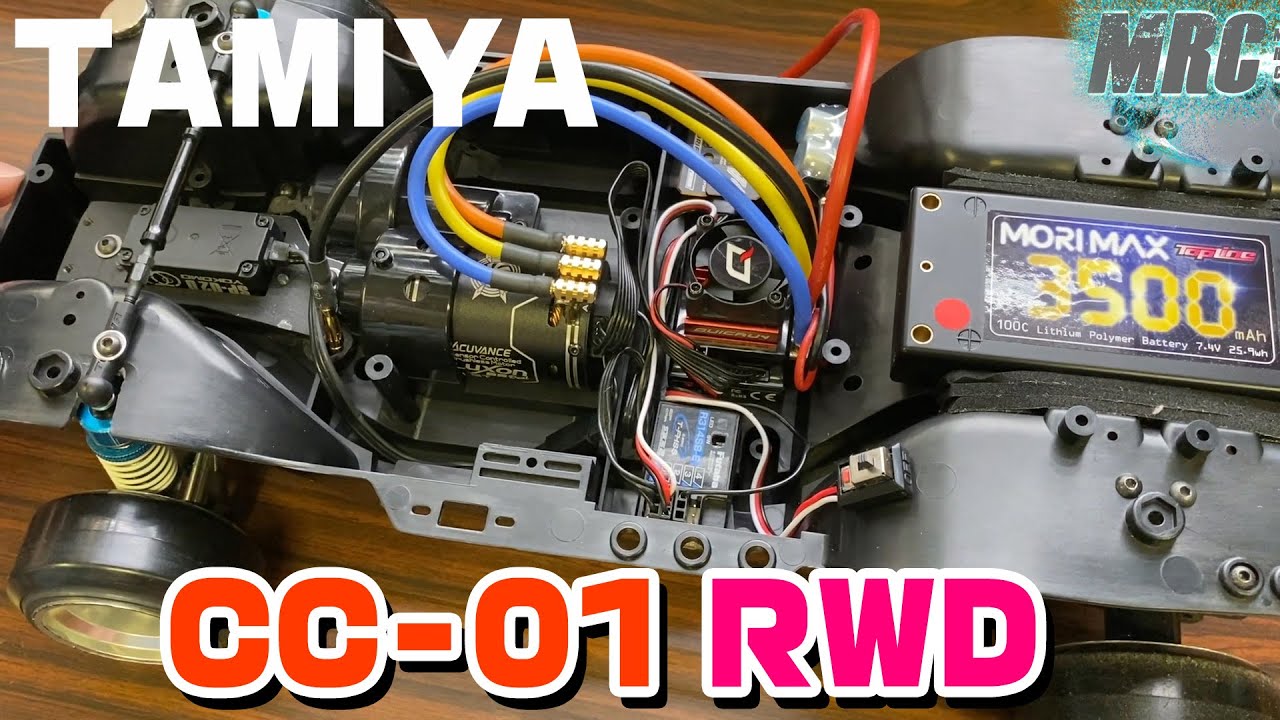 クローラー車でカニ走り！TAMIYA CC-01 RWD！