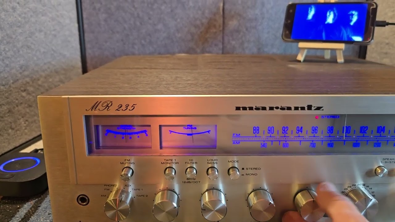 Marantz MR-235 Restore Functions and sound demo